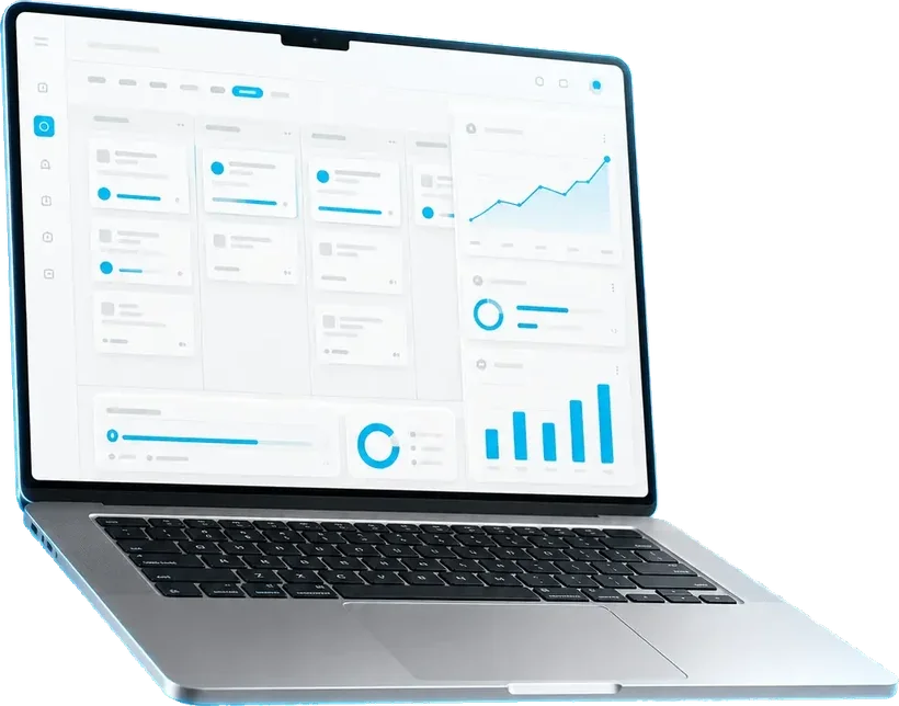 Dashboard de CRM da Keyword